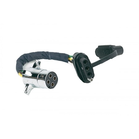 Hopkins 4 ROUND TO 4 FLAT (WITH FLEXIBLE WIRES) ADAPTER 47465